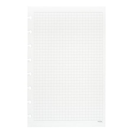 50 Sheets White TUL Custom Note-Taking System Discbound Refill Teacher Inserts 100 Pages 5 1/2 x 8 1/2 50 Sheets White TUL Custom Note-Taking System Discbound Refill Teacher Inserts 100 Pages 5 1/2 x 8 1/2